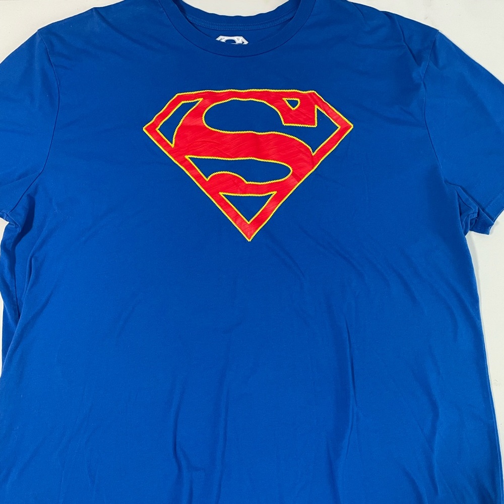 DC Comics Blue Superman Logo Tee